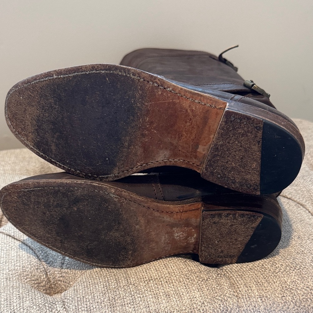 Frye Brown Riding Boots - Picture 6 of 7